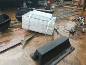 Expanded metal grating for deck and walkway applications