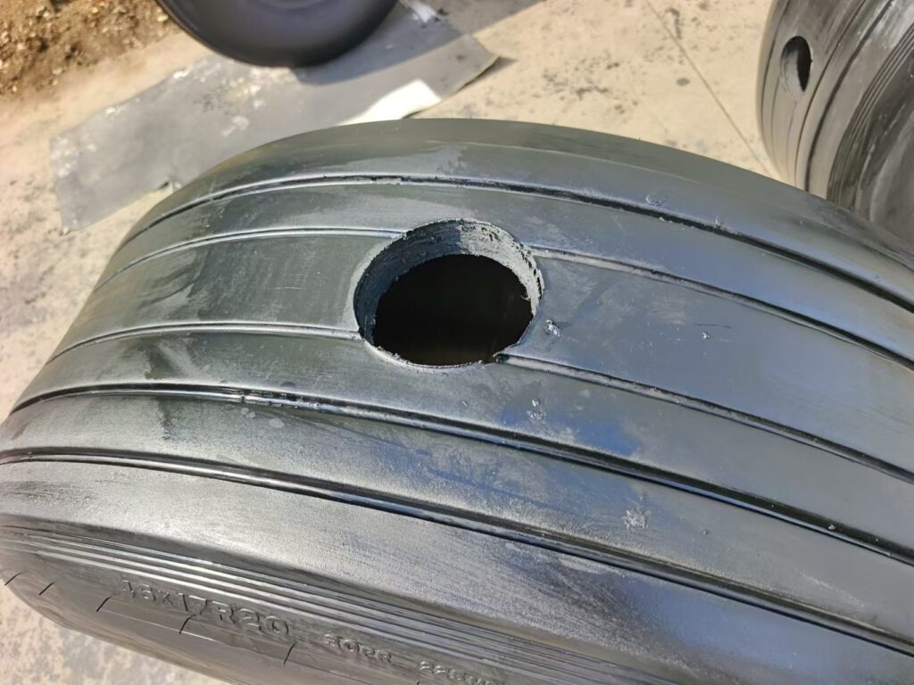 Aircraft impact fender