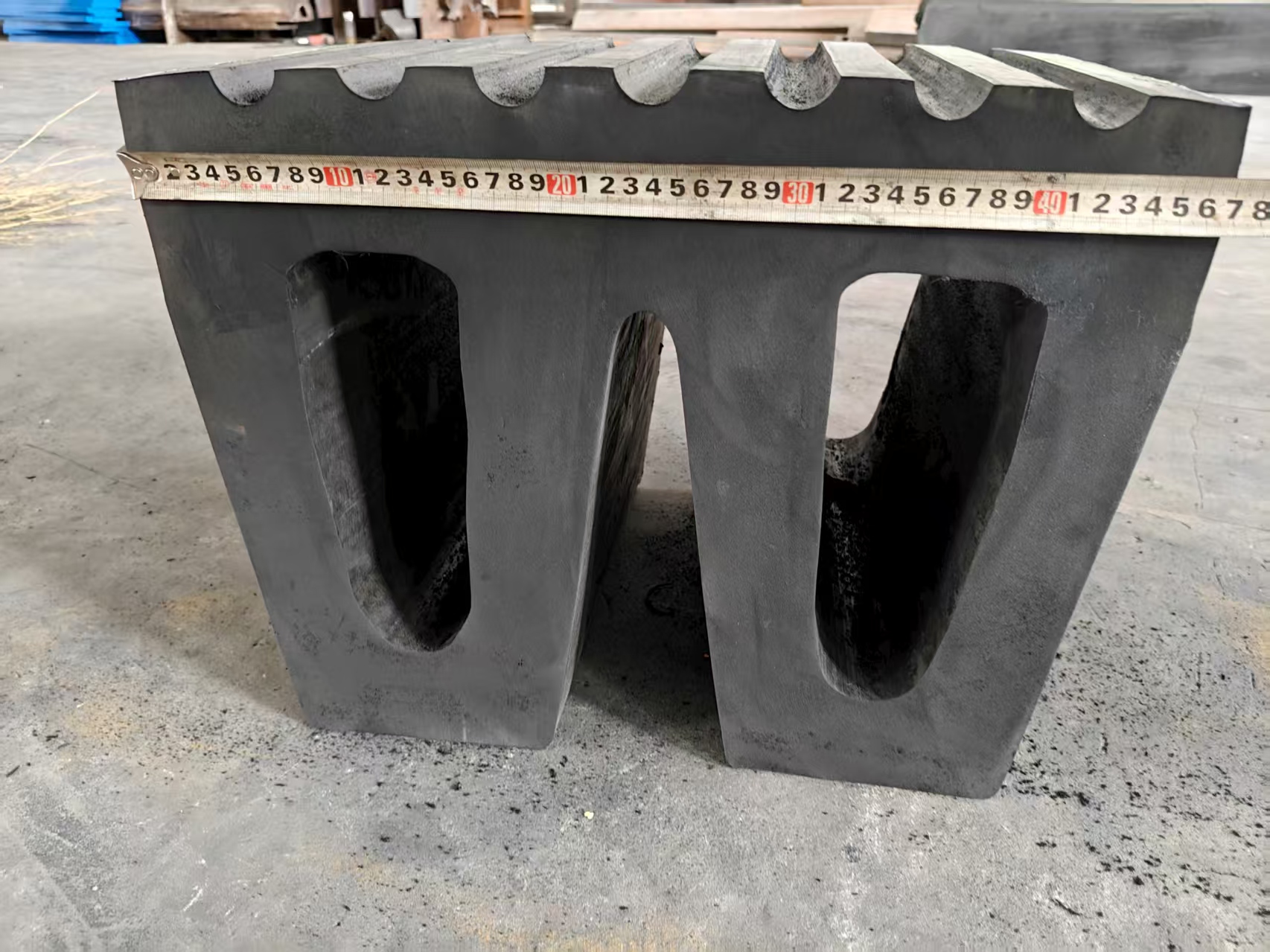 Marine W rubber fender