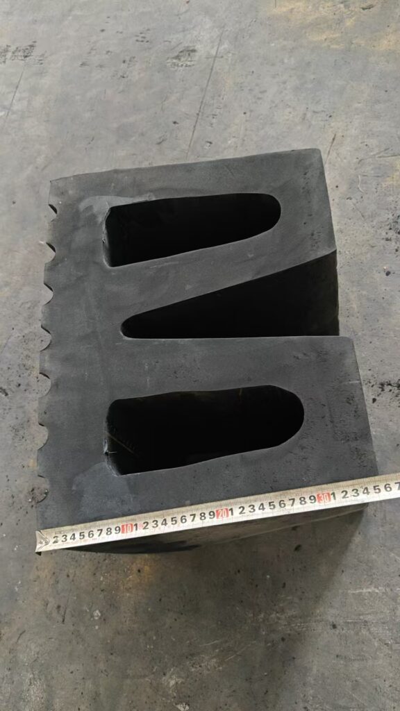 W-shape rubber fender